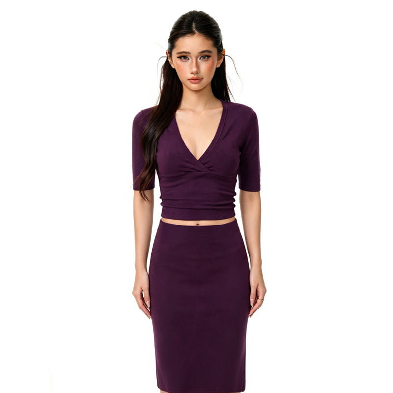 Damen Französischer V-Ausschni – Crop Top Crochet Bewertung und Preis