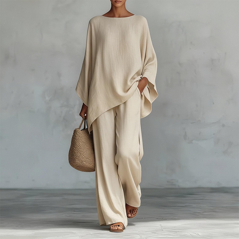 Frühling Neue Mode Leinen Lock – Linen Pant Wide Bewertung und Preis